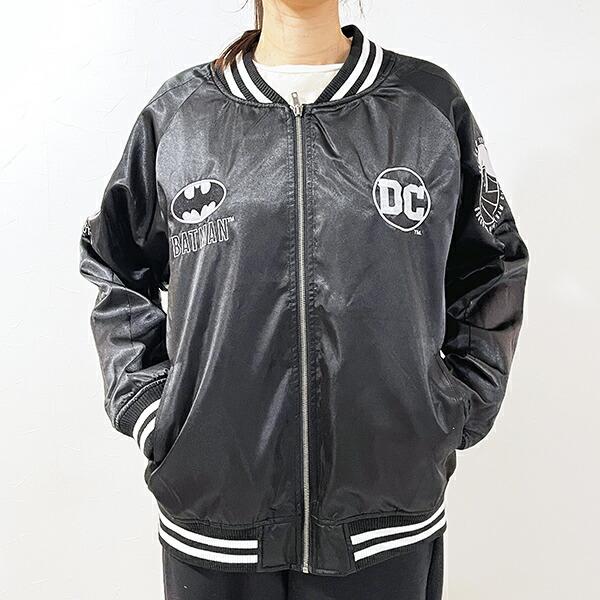 バットマン DC ダークナイト スカジャン (3L) ブルゾン アパレル 商品画像4：キャラグッズPERFECT WORLD TOKYO