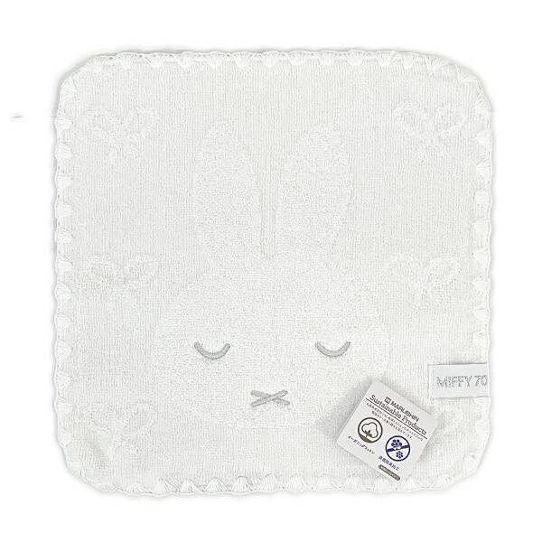 ミッフィー miffy 70th フェイス ミニタオル ハンカチ