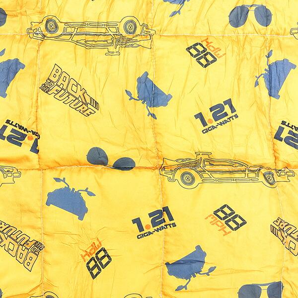 バックトゥザフューチャー BACK TO THE FUTURE ポーチ付きブランケット 商品画像4：キャラグッズPERFECT WORLD TOKYO