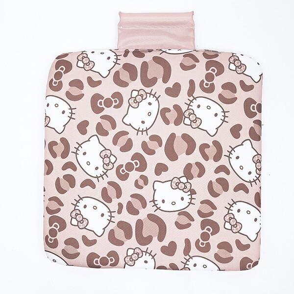 サンリオ ハローキティ シートクッション (キティレオパードブラウン) カー用品 Sanrio 商品画像3：キャラグッズPERFECT WORLD TOKYO