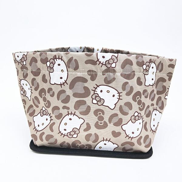 サンリオ ハローキティ ダストボックス (キティレオパードブラウン) カー用品 Sanrio 商品画像2：キャラグッズPERFECT WORLD TOKYO
