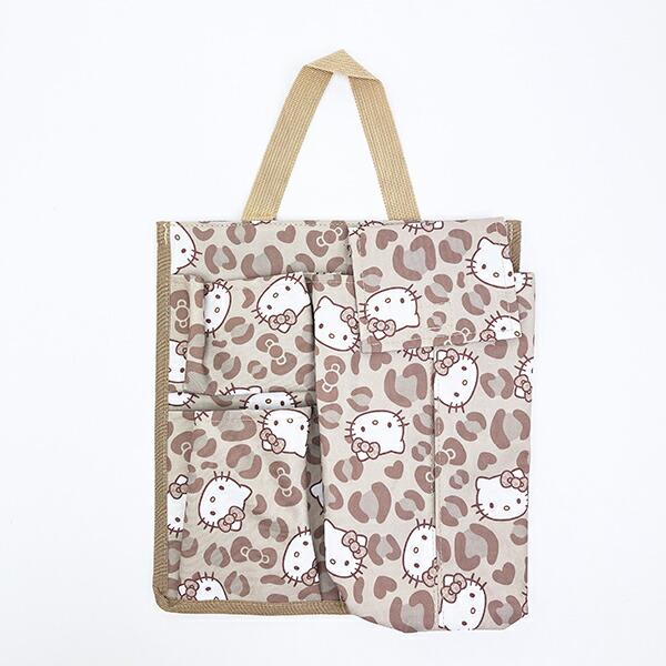 サンリオ ハローキティ 収納付きティッシュケース (キティレオパードブラウン･･･