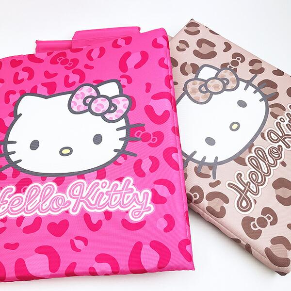 サンリオ ハローキティ カーフリーシートクッション (キティレオパードピンク) カー用品 Sanrio 商品画像5：キャラグッズPERFECT WORLD TOKYO