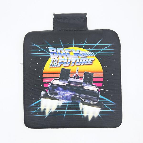 バックトゥザフューチャー BACK TO THE FUTURE  カーシートクッション (スペースアンドワープ) カー用品 商品画像1：キャラグッズPERFECT WORLD TOKYO