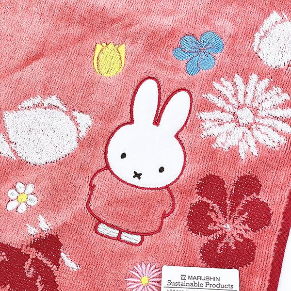 ミッフィー miffy フェイスタオル ブルーミングシャワー 商品画像2：キャラグッズPERFECT WORLD TOKYO