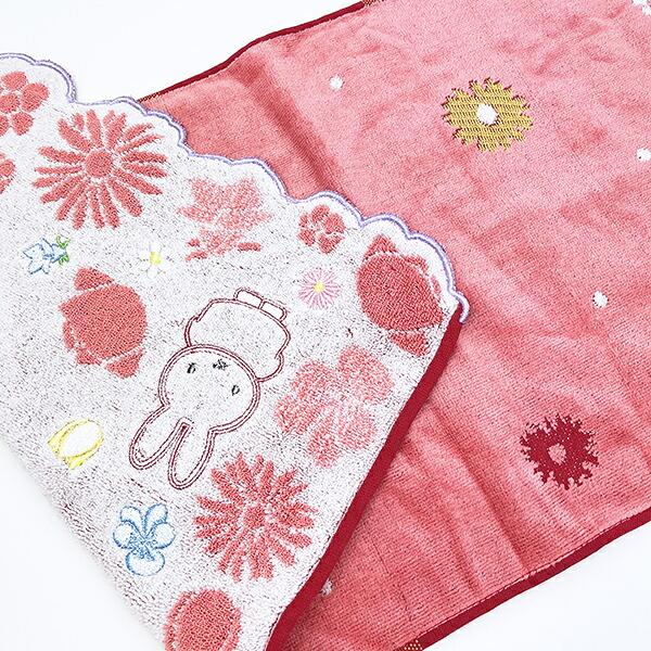 ミッフィー miffy フェイスタオル ブルーミングシャワー 商品画像3：キャラグッズPERFECT WORLD TOKYO