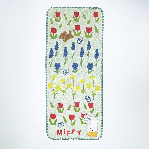 ミッフィー miffy フェイスタオル 花やしき