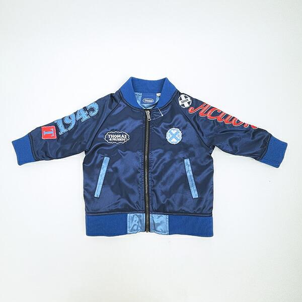 きかんしゃトーマス レディフォーアクション スカジャン 90サイズ キッズ 子ども服 キャラジャン アパレル 商品画像3：キャラグッズPERFECT WORLD TOKYO