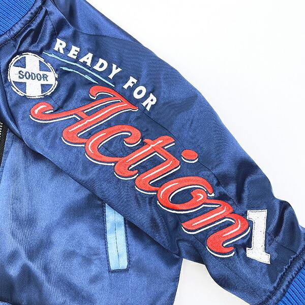 きかんしゃトーマス レディフォーアクション スカジャン 90サイズ キッズ 子ども服 キャラジャン アパレル 商品画像6：キャラグッズPERFECT WORLD TOKYO