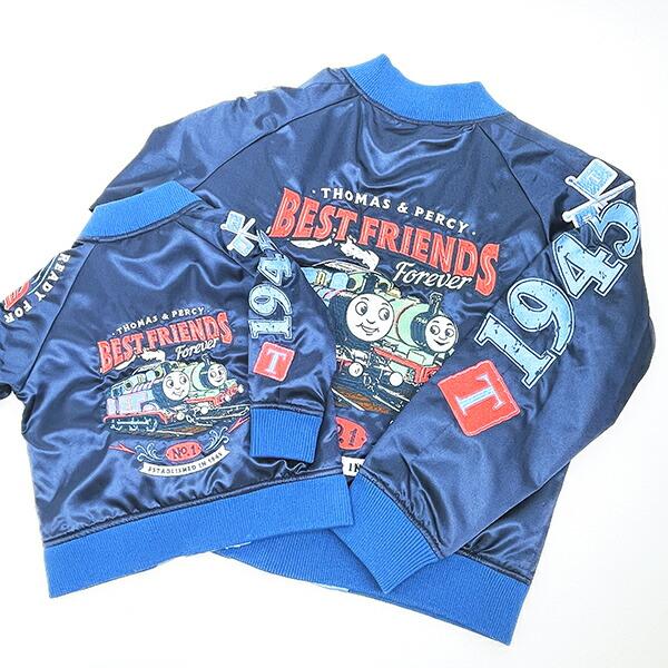 きかんしゃトーマス レディフォーアクション スカジャン 90サイズ キッズ 子ども服 キャラジャン アパレル 商品画像9：キャラグッズPERFECT WORLD TOKYO