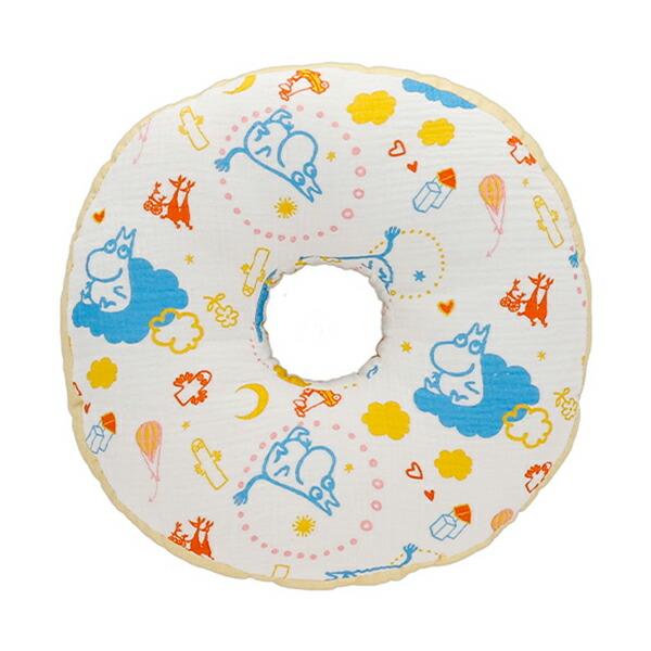 ムーミン 空で遊ぶ 円座クッション ベビー 商品画像2：キャラグッズPERFECT WORLD TOKYO
