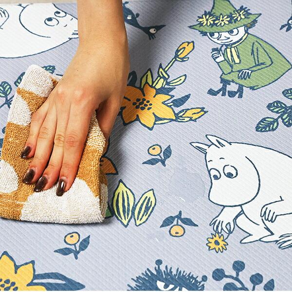 ムーミン (ムーミンと草花) キッチンマット【45cm×180cm】 MOOMIN 商品画像3：キャラグッズPERFECT WORLD TOKYO