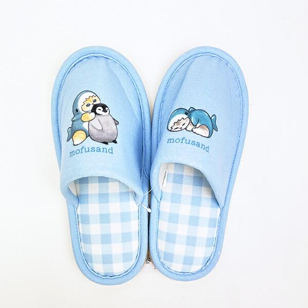 モフサンド サメにゃん スリッパ ルームシューズ mofusand