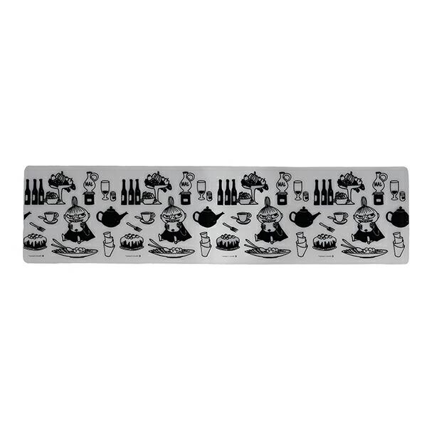 ムーミン リトルミイ 透明キッチンマット(L) MOOMIN 【45×180cm】 商品画像2：キャラグッズPERFECT WORLD TOKYO