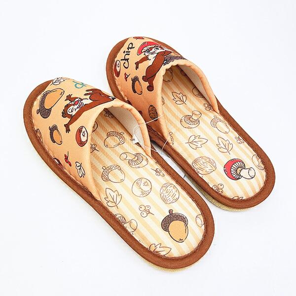 ディズニー チップとデール スリッパ オータムトレジャー (22～24cm)  キッチン Disney 商品画像3：キャラグッズPERFECT WORLD TOKYO