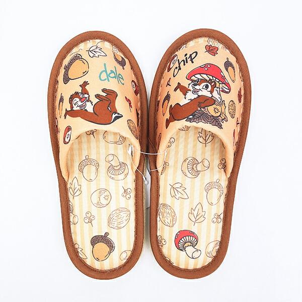 ディズニー チップとデール スリッパ オータムトレジャー (22～24cm)  キッチ･･･