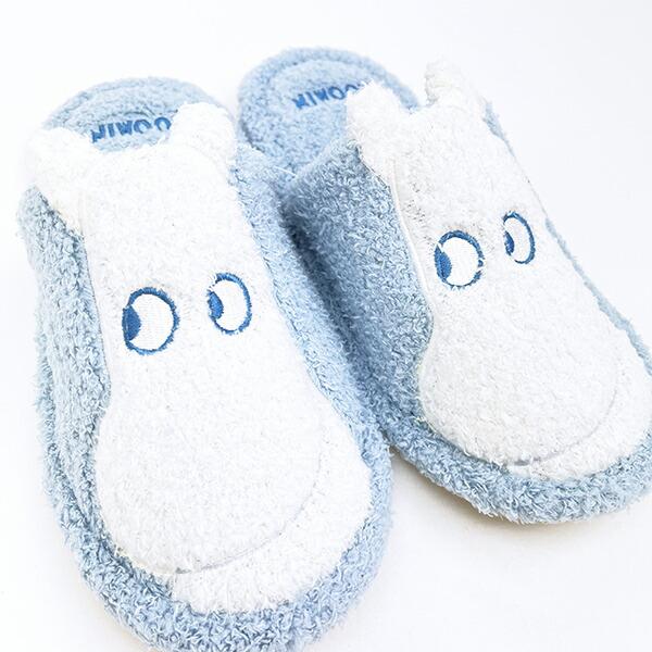 ムーミン モコモコ スリッパ (約22～24cm対応) 商品画像2：キャラグッズPERFECT WORLD TOKYO