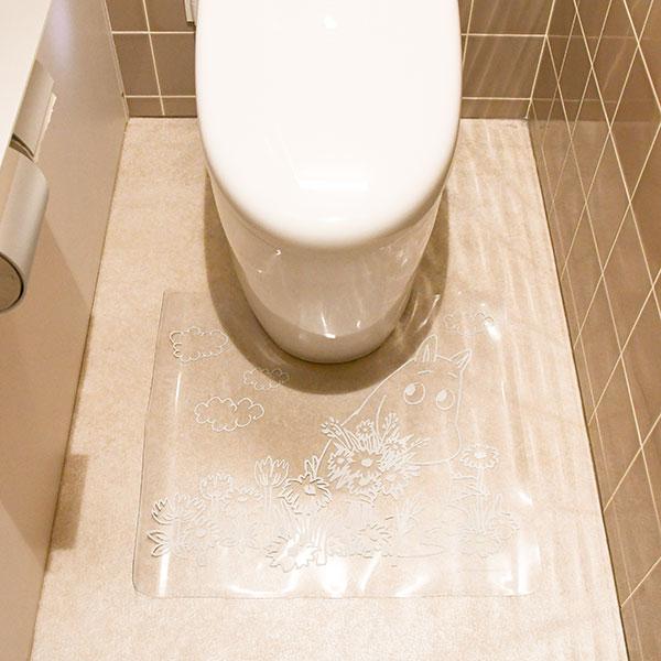 ムーミン 透明トイレマット MOOMIN 商品画像3：キャラグッズPERFECT WORLD TOKYO