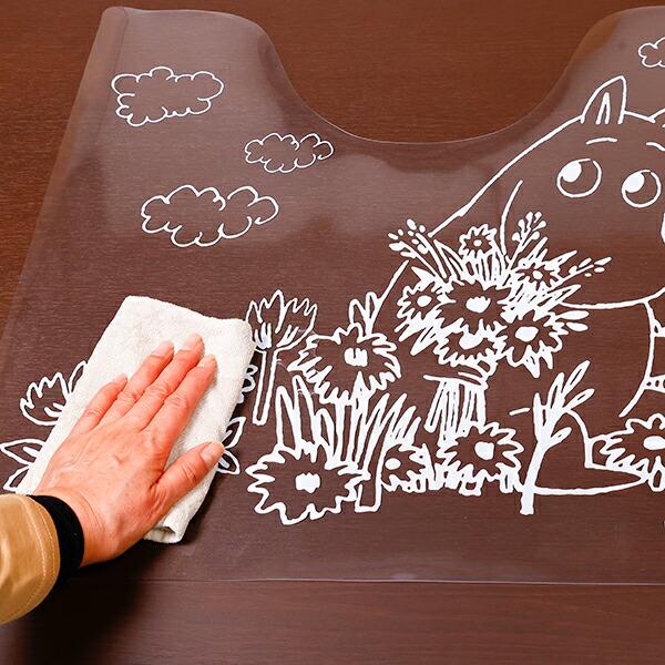 ムーミン 透明トイレマット MOOMIN 商品画像4：キャラグッズPERFECT WORLD TOKYO