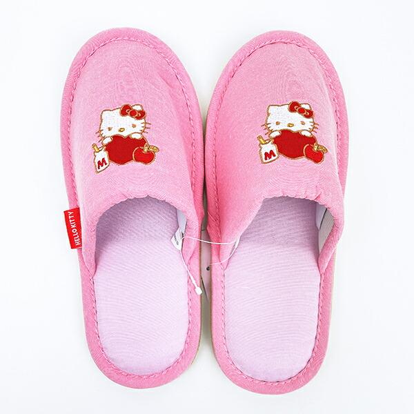 サンリオ ハローキティ スリッパ シンプルハート Sanrio 商品画像1：キャラグッズPERFECT WORLD TOKYO