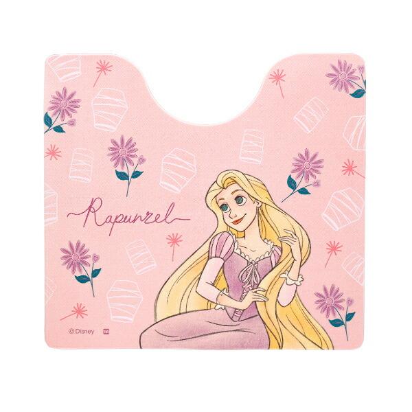 ディズニープリンセス ラプンツェル トイレマット フレッシュパープル トイレ用品 Disney 商品画像1：キャラグッズPERFECT WORLD TOKYO