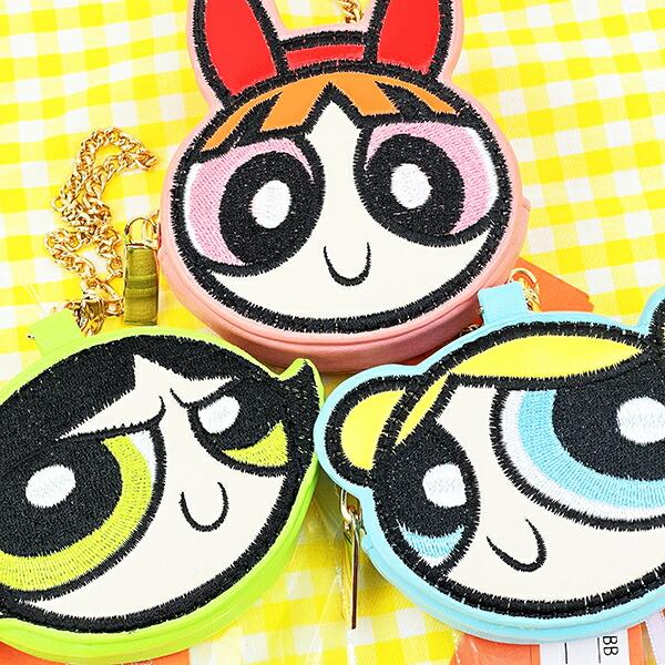 パワーパフガールズ バブルス ダイカットポーチ FLAPPER 商品画像6：キャラグッズPERFECT WORLD TOKYO