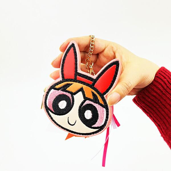 パワーパフガールズ ブロッサム ダイカットポーチ FLAPPER 商品画像5：キャラグッズPERFECT WORLD TOKYO