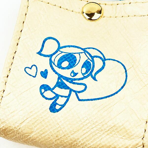 パワーパフガールズ バブルス ショッパー風ミニミニチャーム キーホルダー FLAPPER 商品画像2：キャラグッズPERFECT WORLD TOKYO