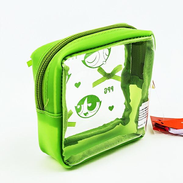 パワーパフガールズ バターカップ リボンスクエアポーチ パワパフ 商品画像3：キャラグッズPERFECT WORLD TOKYO
