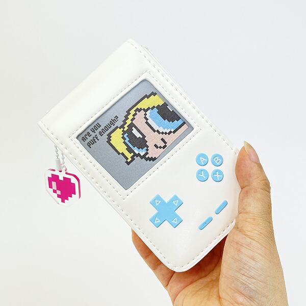 パワーパフガールズ バブルス ゲームモチーフポーチ パワパフ 商品画像5：キャラグッズPERFECT WORLD TOKYO