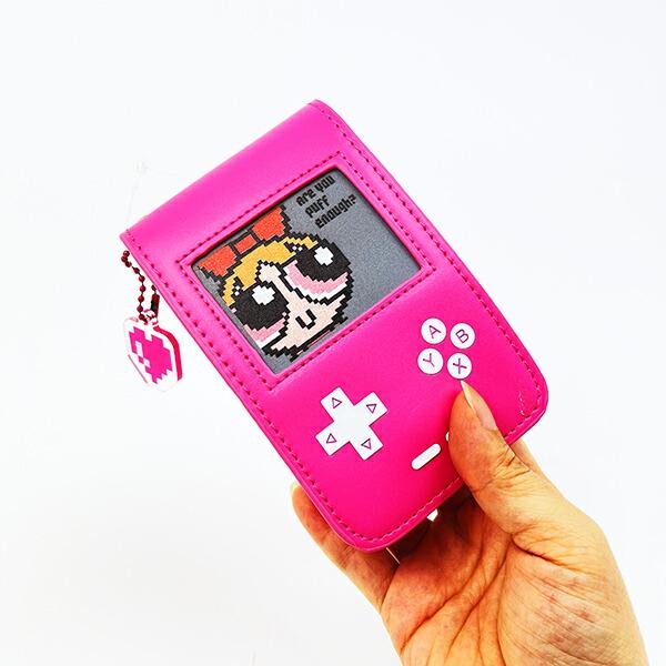 パワーパフガールズ ブロッサム ゲームモチーフポーチ パワパフ 商品画像5：キャラグッズPERFECT WORLD TOKYO