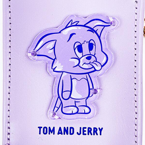 トムとジェリー トム グミパスケース (パープル) 商品画像2：キャラグッズPERFECT WORLD TOKYO