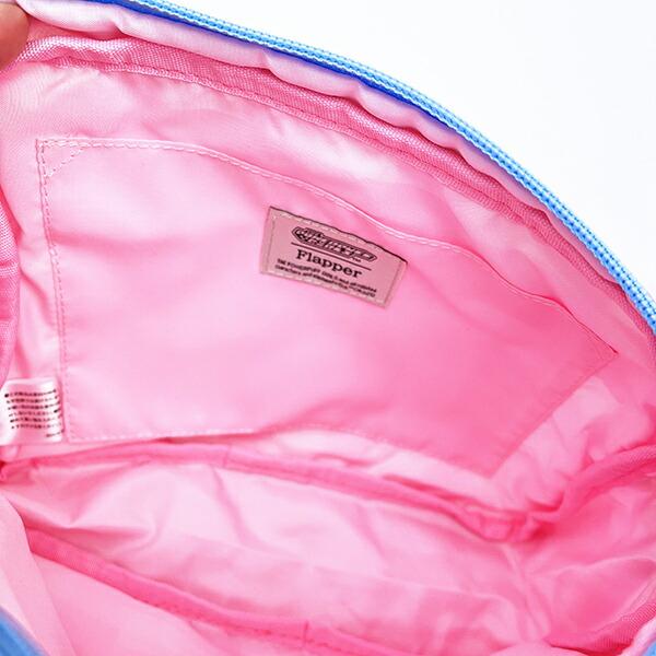 パワーパフガールズ ギンガムチェックポーチ ピンク パワパフ 商品画像5:キャラグッズPERFECT WORLD TOKYO