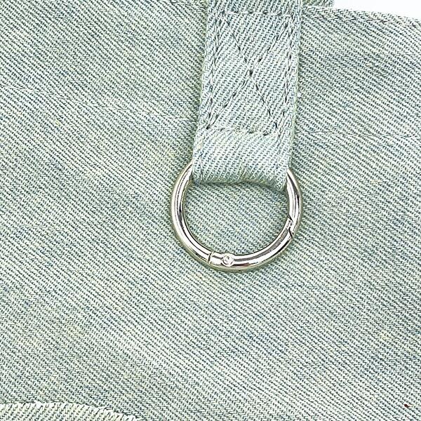 パワーパフガールズ ビッグハートワッペントートバッグ サックス パワパフ 商品画像3：キャラグッズPERFECT WORLD TOKYO