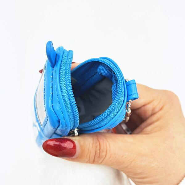 パワーパフガールズ バブルス ケイタイモチーフポーチ (ブルー) パワパフ 商品画像4：キャラグッズPERFECT WORLD TOKYO