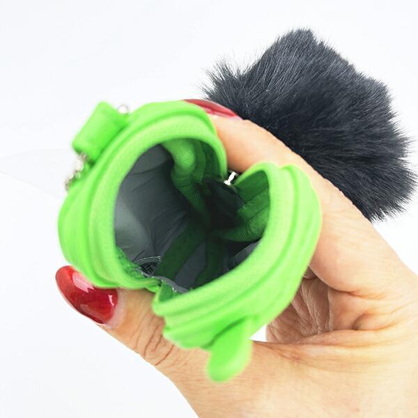 パワーパフガールズ バターカップ ケイタイモチーフポーチ (グリーン) パワパフ 商品画像4：キャラグッズPERFECT WORLD TOKYO