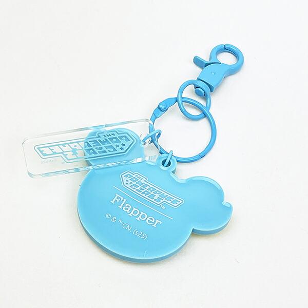 パワーパフガールズ バブルス うるうるラバーチャーム (ブルー) キーホルダー パワパフ 商品画像4：キャラグッズPERFECT WORLD TOKYO