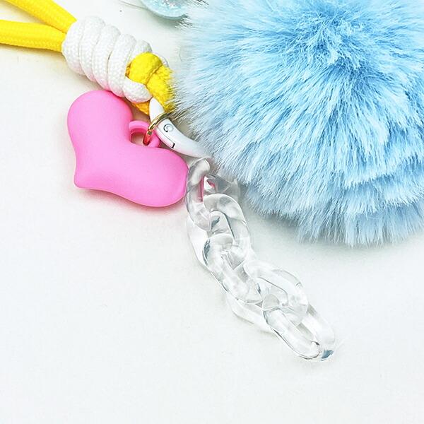 パワーパフガールズ バブルス スマホチャーム (ブルー) キーホルダー パワパフ 商品画像3：キャラグッズPERFECT WORLD TOKYO