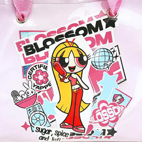 パワーパフガールズ ブロッサム ショッパートートバッグ (ピンク) パワパフ 商品画像2：キャラグッズPERFECT WORLD TOKYO