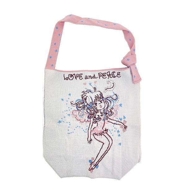 水森亜土 Fourty バッグ ピンク KNT365 商品画像1：キャラグッズPERFECT WORLD TOKYO