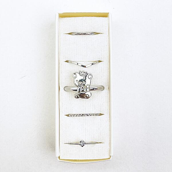 リラックマ リラノワ リングセット(シルバー) 5号～13号 アクセサリー