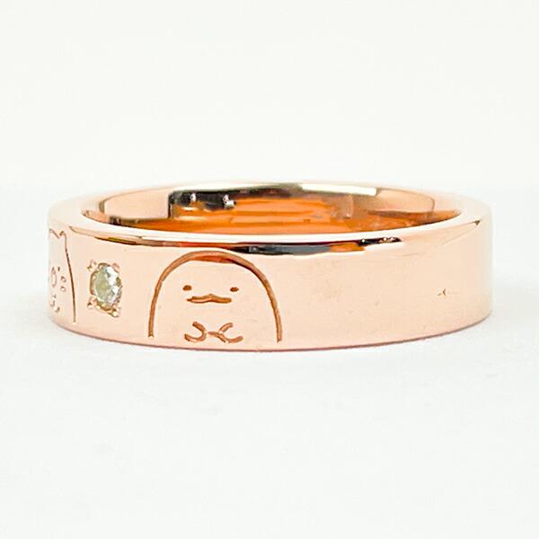 すみっコぐらし シンプルリング (11号) ピンクゴールド アクセサリー すみっこ 日本製 商品画像5：キャラグッズPERFECT WORLD TOKYO