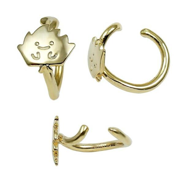 すみっコぐらし ざっそう イヤーカフ ゴールド アクセサリー すみっこ 商品画像2：キャラグッズPERFECT WORLD TOKYO