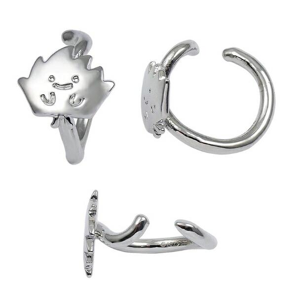 すみっコぐらし ざっそう イヤーカフ シルバー アクセサリー すみっこ 商品画像2：キャラグッズPERFECT WORLD TOKYO