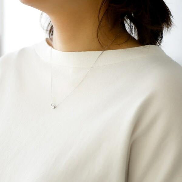 サンリオ ハローキティ プチハートネックレス シルバー アクセサリー 日本製 Sanrio 商品画像4：キャラグッズPERFECT WORLD TOKYO