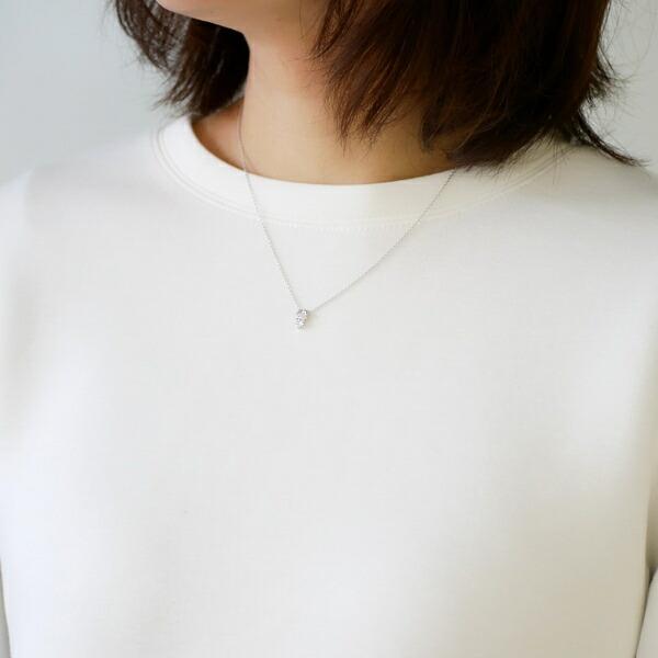 サンリオ ハローキティ シンプルハートネックレス シルバー アクセサリー 日本製 Sanrio 商品画像6：キャラグッズPERFECT WORLD TOKYO