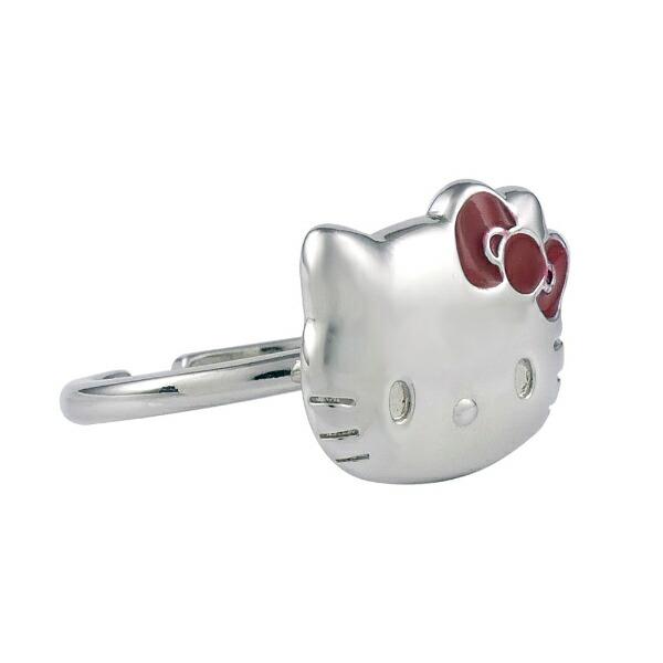サンリオ ハローキティ フリーサイズ リング シルバー アクセサリー Sanrio 商品画像3：キャラグッズPERFECT WORLD TOKYO