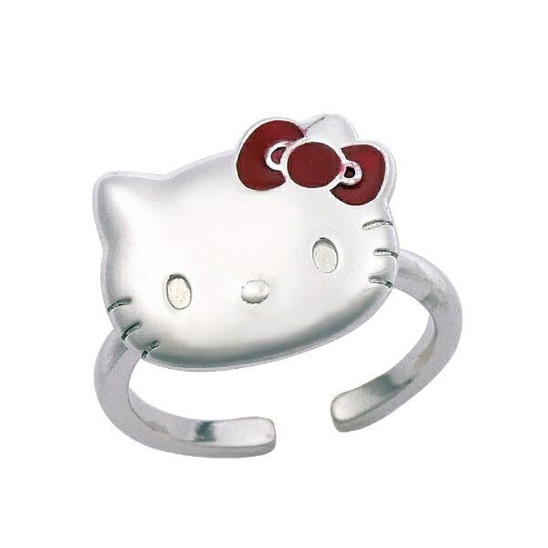 サンリオ ハローキティ フリーサイズ リング シルバー アクセサリー Sanrio