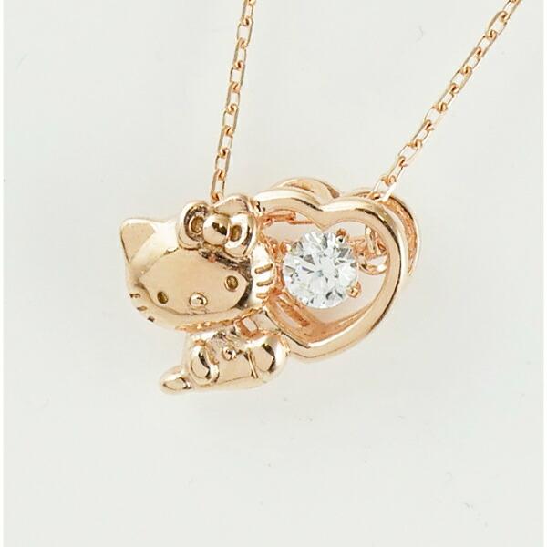 サンリオ ハローキティ ダンシングストーン ペンダント ネックレス アクセサリー シルバー sanrio 商品画像3：キャラグッズPERFECT WORLD TOKYO