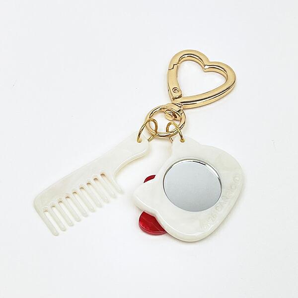 サンリオ ハローキティ ミラーコームチャーム キーホルダー Sanrio 商品画像3：キャラグッズPERFECT WORLD TOKYO
